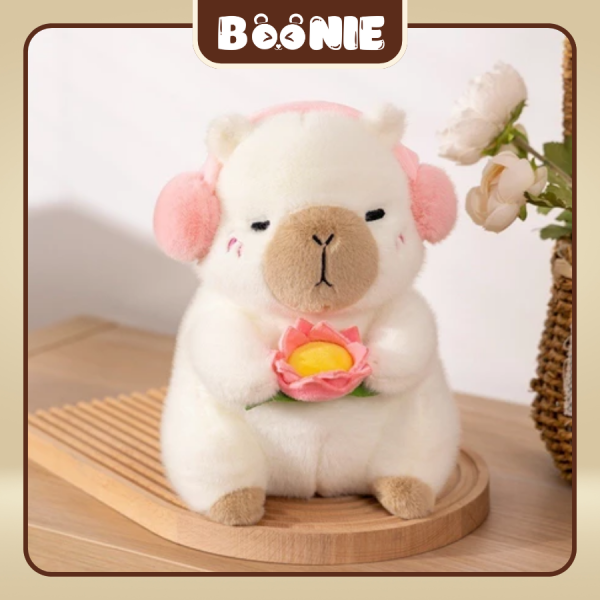 Capybara Tịnh tâm nâu trắng