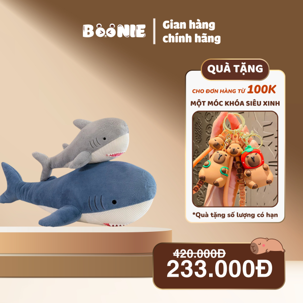 Cá mập nhồi bông Boonie
