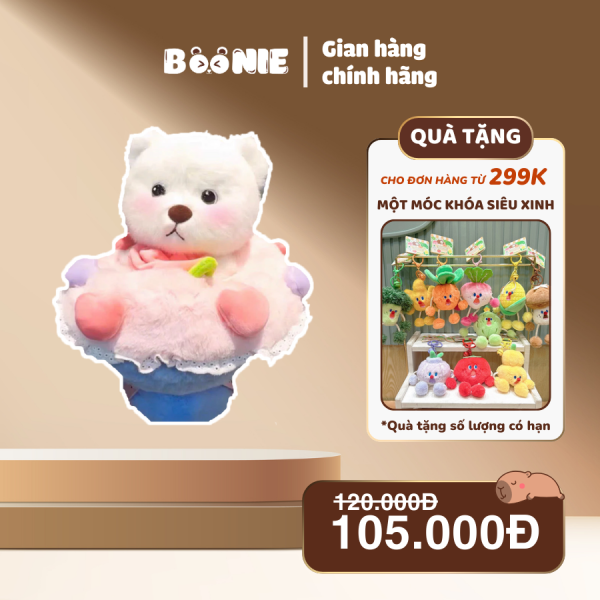 hoa gấu trắng ngoan xinh yêu