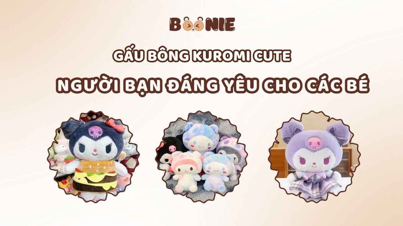 Gấu bông Kuromi cute